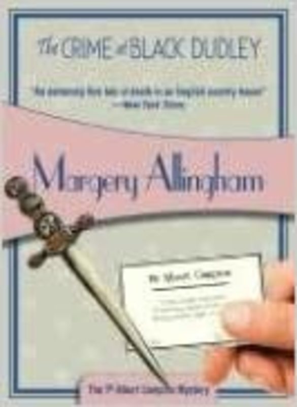 Book cover for "The Crime at Black Dudley" by Margery Allingham