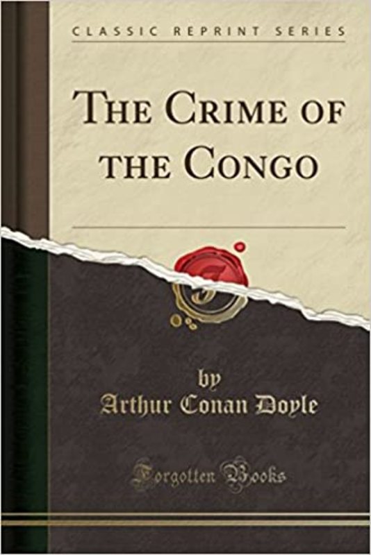 Book cover for "The Crime of the Congo" by Arthur Conan Doyle