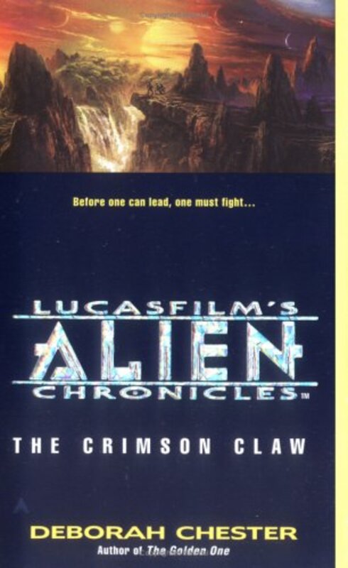 Book cover for "The Crimson Claw" by Deborah Chester