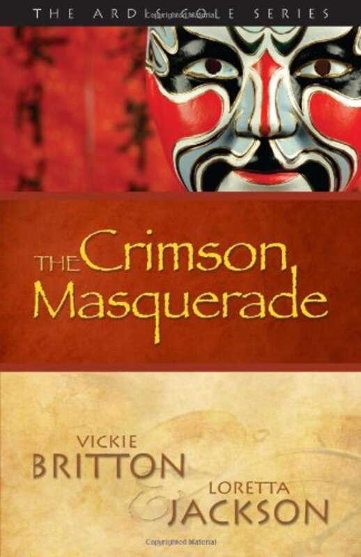 Book cover for "The Crimson Masquerade" by Vickie Britton