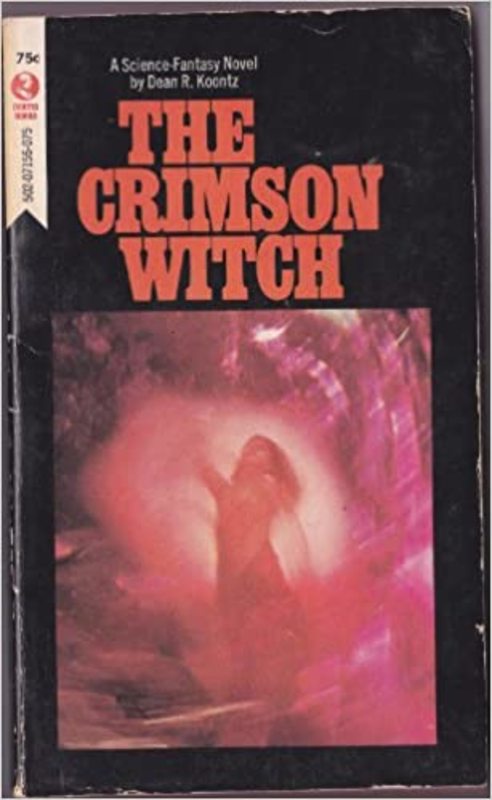 Book cover for "The Crimson Witch" by Dean Koontz