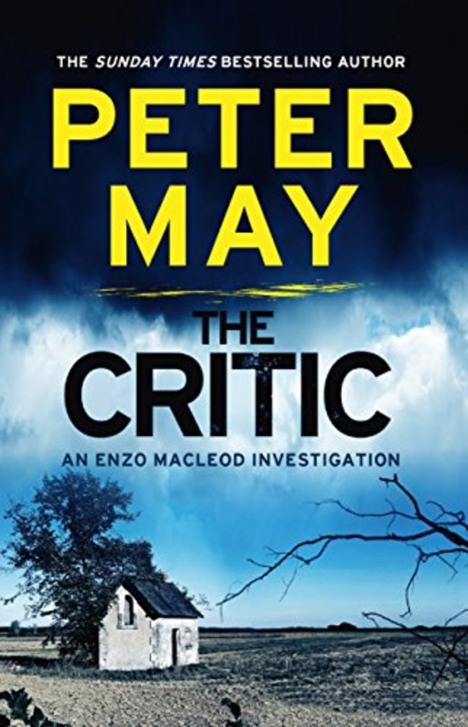 Book cover for "The Critic" by Peter May