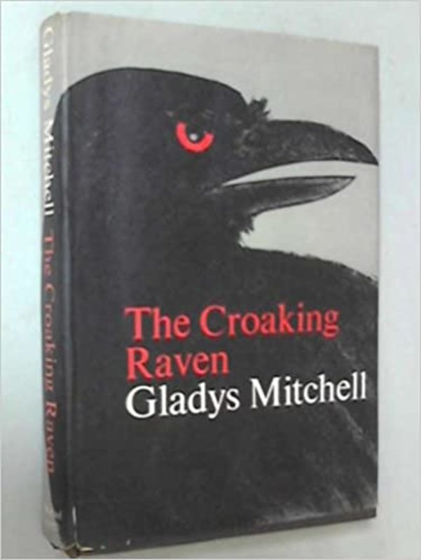 Book cover for "The Croaking Raven" by Gladys Mitchell