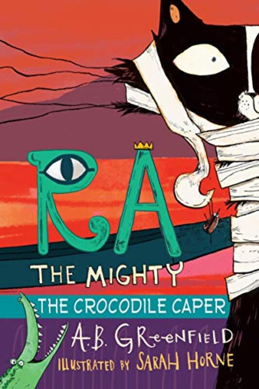 Book cover for "The Crocodile Caper" by Amy Butler Greenfield