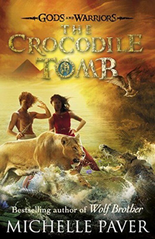Book cover for "The Crocodile Tomb" by Michelle Paver