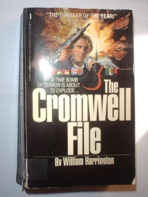 Book cover for "The Cromwell File" by William Harrington