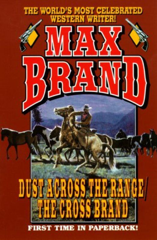 Book cover for "The Cross Brand" by Max Brand