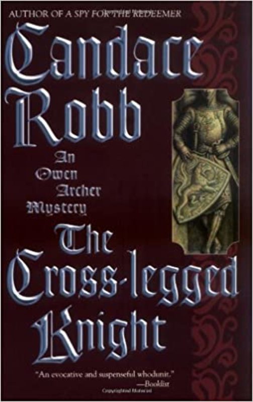 Book cover for "The Cross-Legged Knight" by Candace Robb