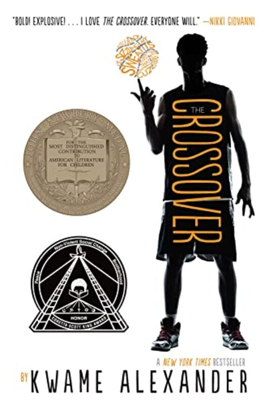 Book cover for "The Crossover" by Kwame Alexander
