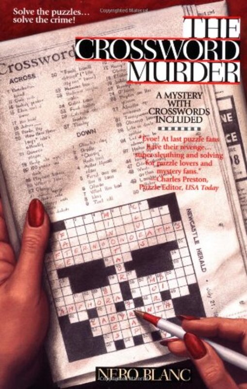 Book cover for "The Crossword Murder" by Nero Blanc