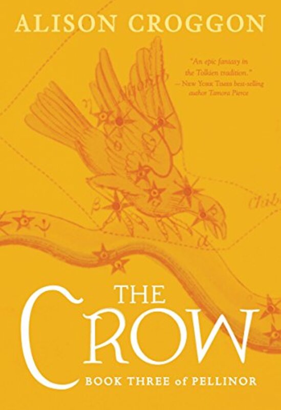 Book cover for "The Crow" by Alison Croggon