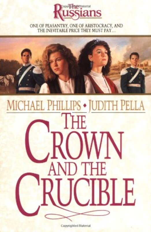 Book cover for "The Crown and the Crucible" by Judith Pella