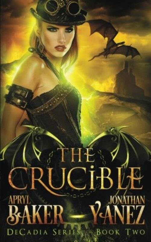 Book cover for "The Crucible" by Apryl Baker