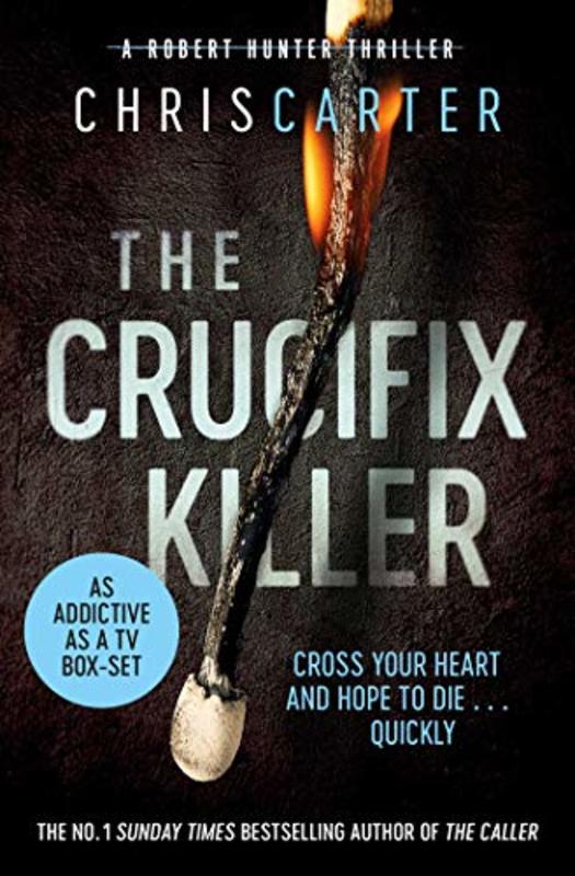 Book cover for "The Crucifix Killer" by Chris Carter