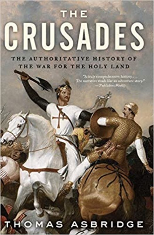 Book cover for "The Crusades" by Thomas Asbridge