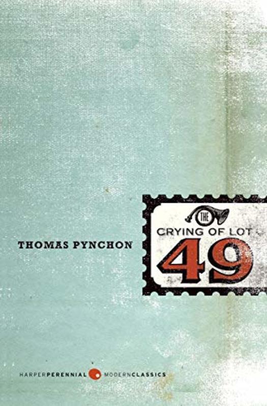 Book cover for "The Crying of Lot 49" by Thomas Pynchon