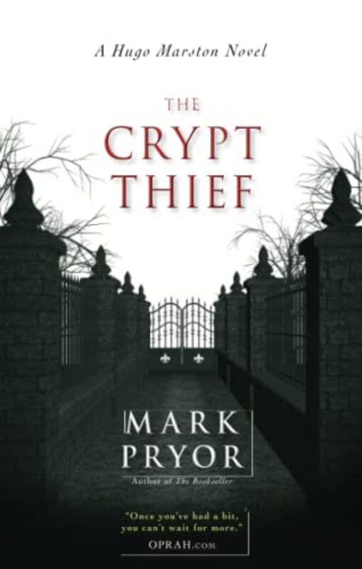 Book cover for "The Crypt Thief" by Mark Pryor