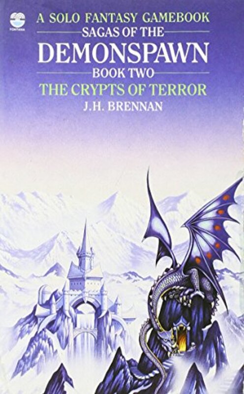 Book cover for "The Crypts of Terror" by JH Brennan