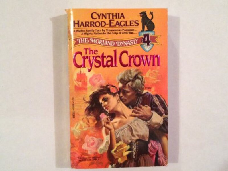 Book cover for "The Crystal Crown" by Cynthia Harrod Eagles