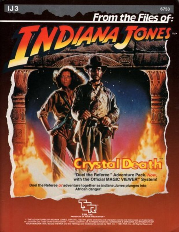 Book cover for "The Crystal Death" by Tracy Hickman