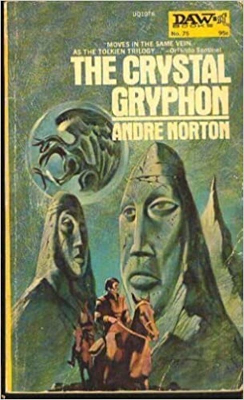 Book cover for "The Crystal Gryphon" by Andre Norton