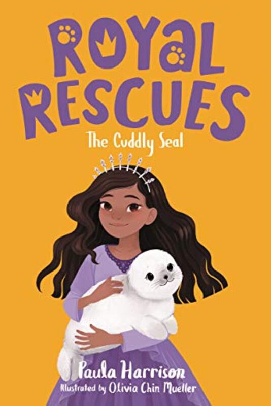 Book cover for "The Cuddly Seal" by Paula Harrison