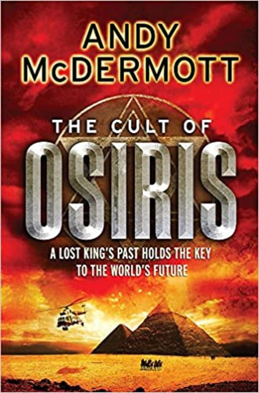 Book cover for "The Cult of Osiris" by Andy McDermott