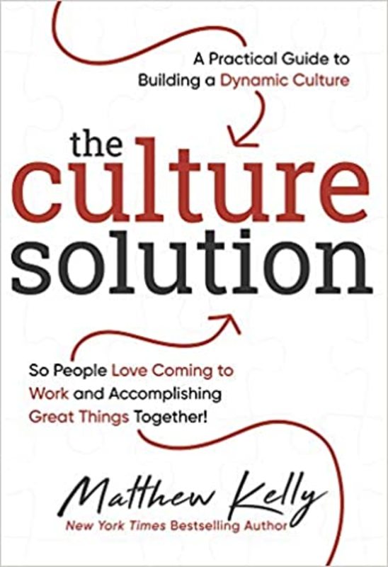 Book cover for "The Culture Solution" by Matthew Kelly
