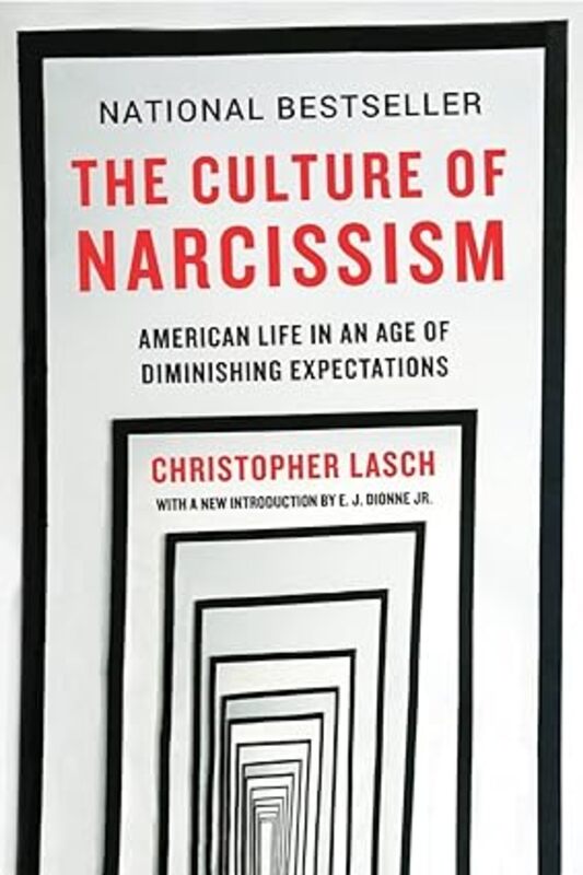 Book cover for "The Culture of Narcissism" by Christopher Lasch