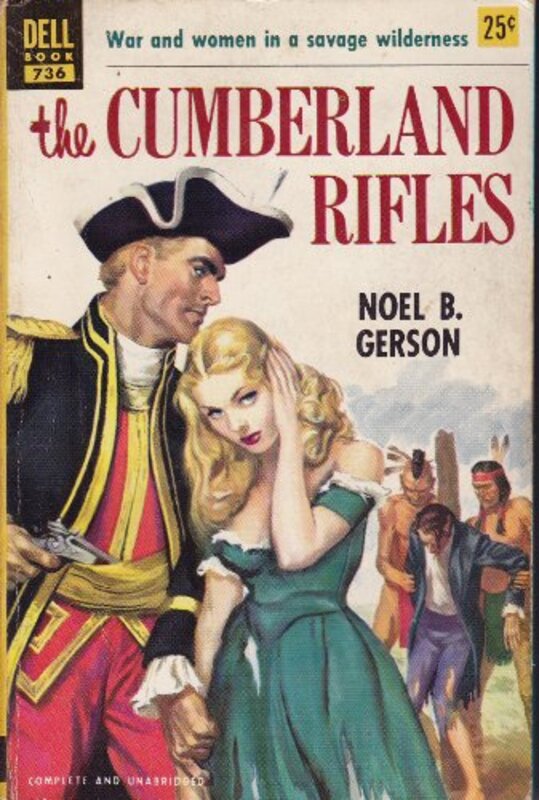 Book cover for "The Cumberland Rifles" by Noel Gerson
