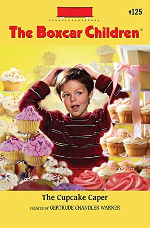 Book cover for "The Cupcake Caper" by Gertrude Chandler Warner
