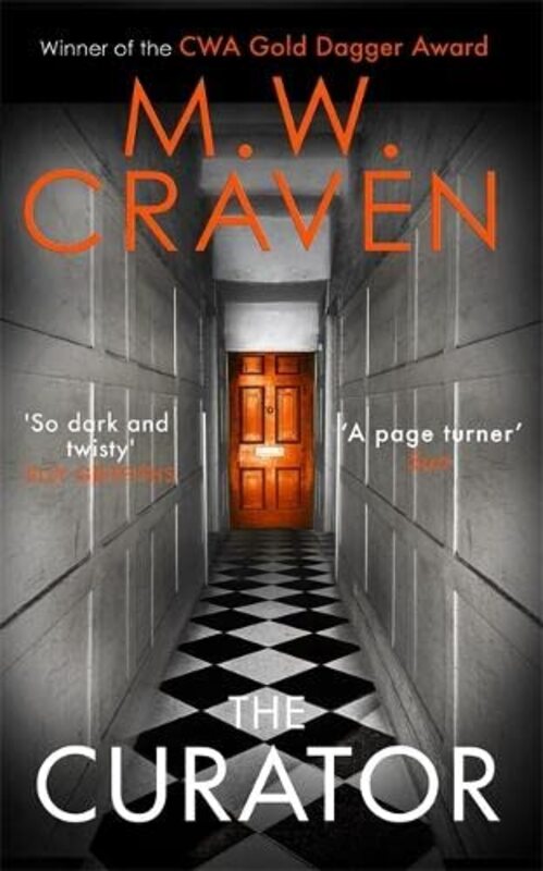 Book cover for "The Curator" by Mike MW Craven