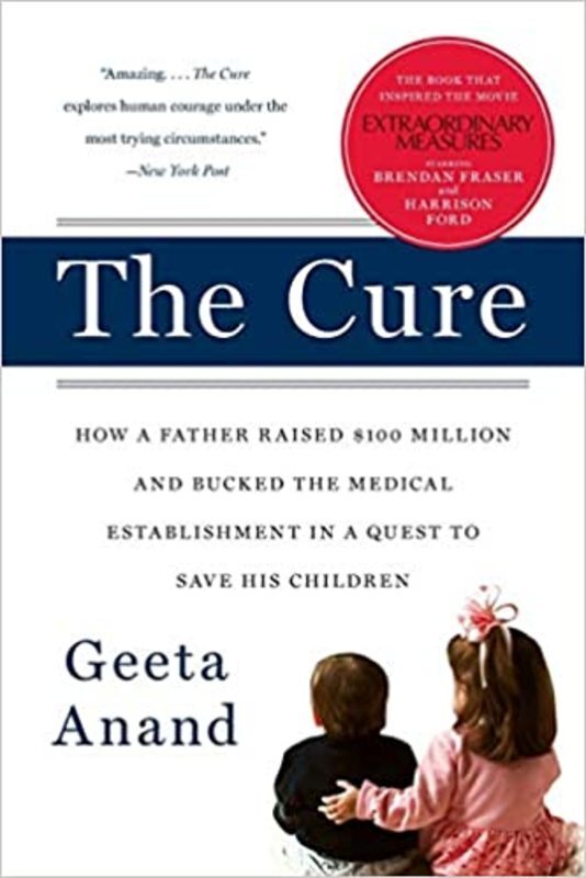 Book cover for "The Cure" by Geeta Anand