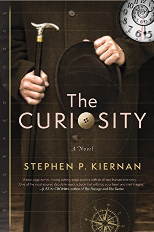 Book cover for "The Curiosity" by Stephen P Kiernan
