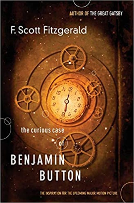 Book cover for "The Curious Case of Benjamin Button" by F. Scott Fitzgerald