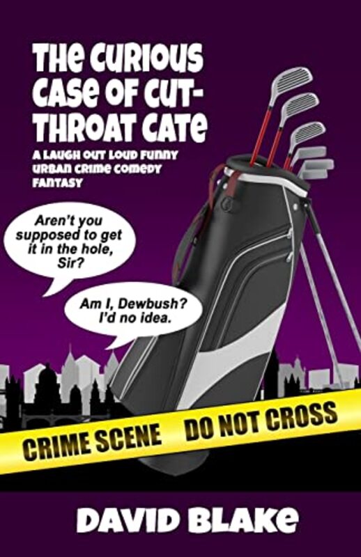 Book cover for "The Curious Case of Cut-Throat Cate" by David Blake