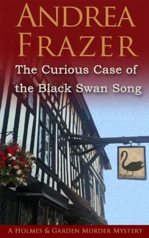 Book cover for "The Curious Case of the Black Swan Song" by Andrea Frazer