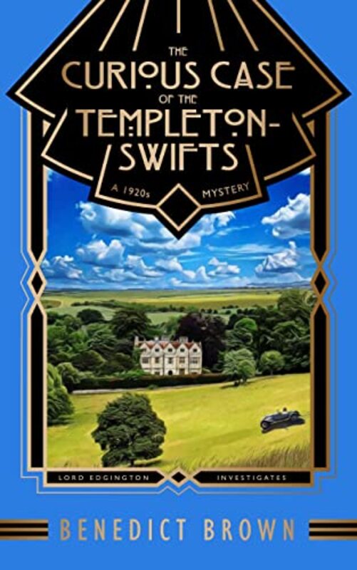 Book cover for "The Curious Case of the Templeton" by Benedict Brown