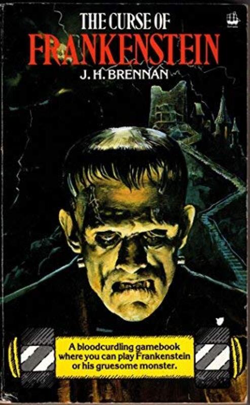 Book cover for "The Curse of Frankenstein" by JH Brennan
