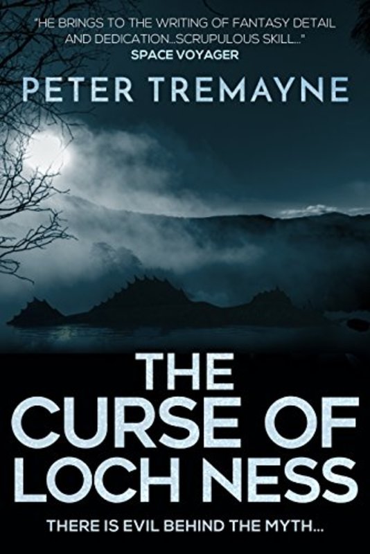 Book cover for "The Curse of Loch Ness" by Peter Tremayne