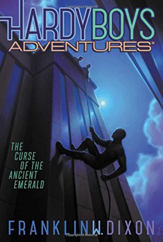 Book cover for "The Curse of the Ancient Emerald" by Franklin W Dixon