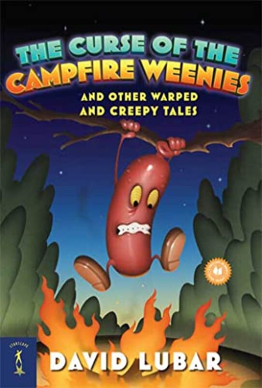 Book cover for "The Curse of the Campfire Weenies" by David Lubar