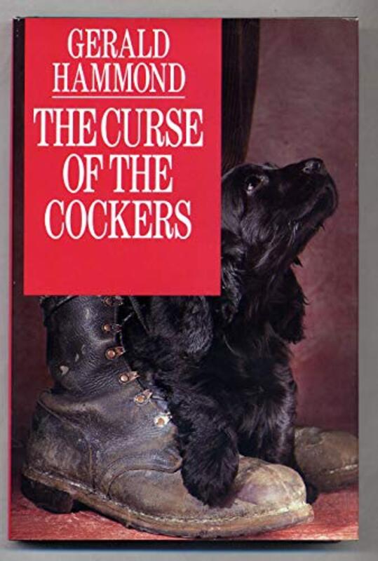 Book cover for "The Curse of the Cockers" by Gerald Hammond