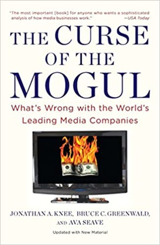 Book cover for "The Curse of the Mogul" by Jonathan A. Knee