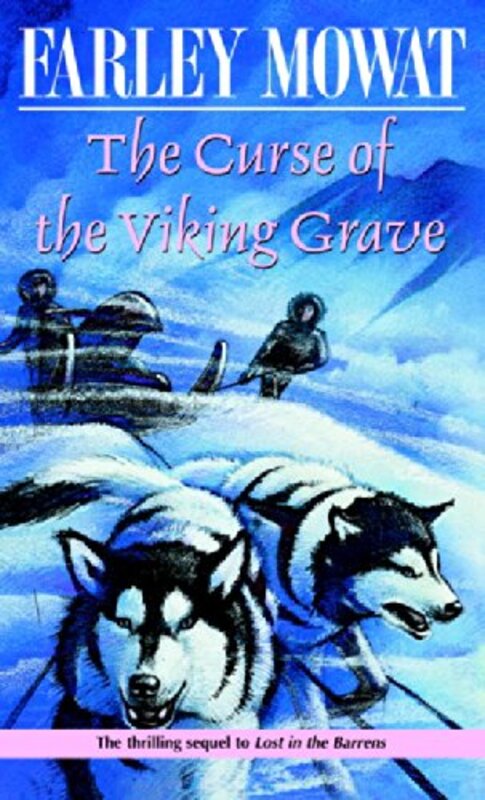 Book cover for "The Curse of the Viking Grave" by Farley Mowat