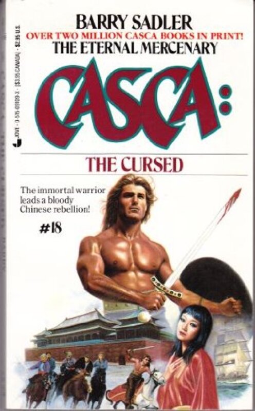 Book cover for "The Cursed" by Tony Roberts