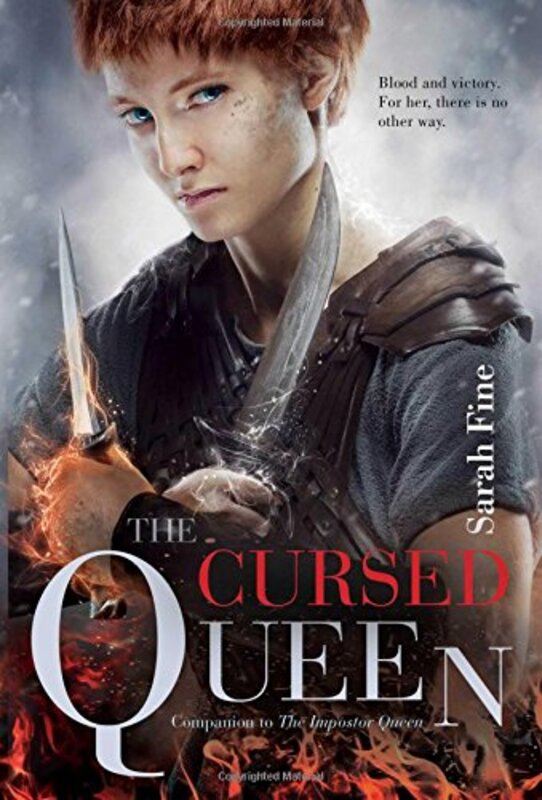 Book cover for "The Cursed Queen" by Sarah Fine