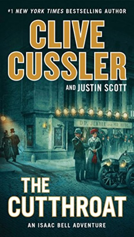 Book cover for "The Cutthroat" by Clive Cussler