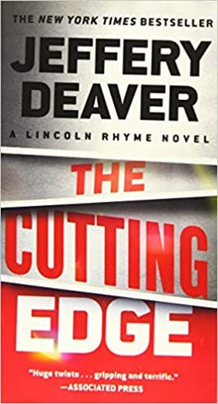 Book cover for "The Cutting Edge" by Jeffery Deaver