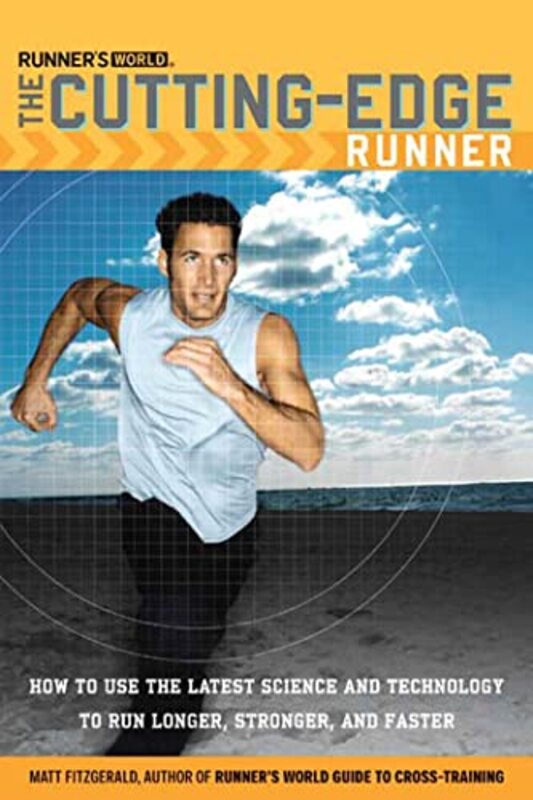 Book cover for "The Cutting-Edge Runner" by Matt Fitzgerald
